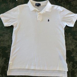 BOYS WHITE RAPLH LAUREN POLO